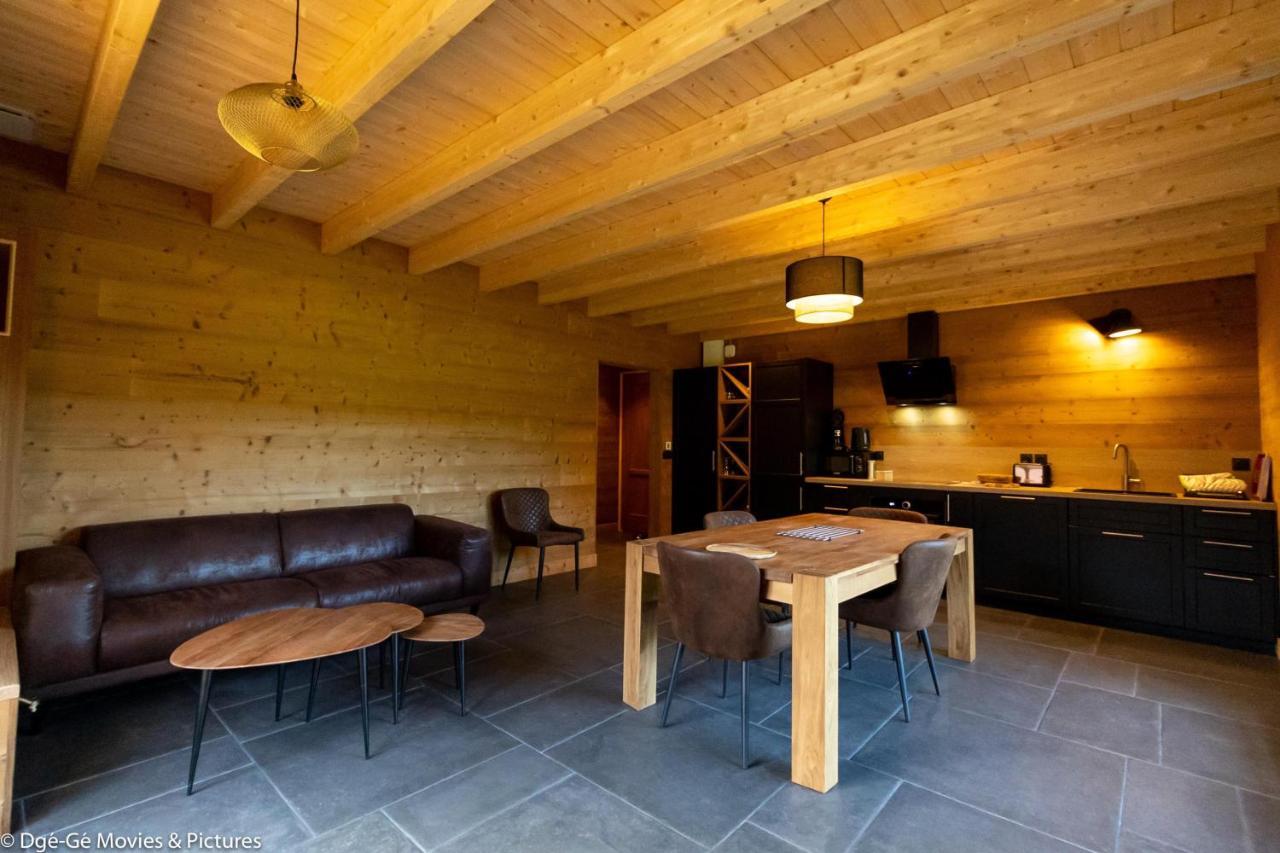 Les Jardins Du Herisson Chalet 2 Bonlieu Kültér fotó